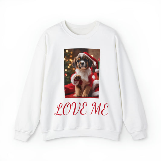 Unisex Heavy Blend™ Crewneck Love Me Sweatshirt