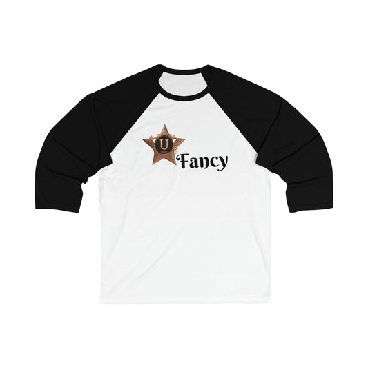 UFancy -Unisex 3\4 Sleeve Baseball Tee